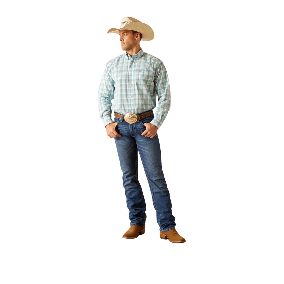 Ariat Men's Pro Edward Dark Blue Shirt