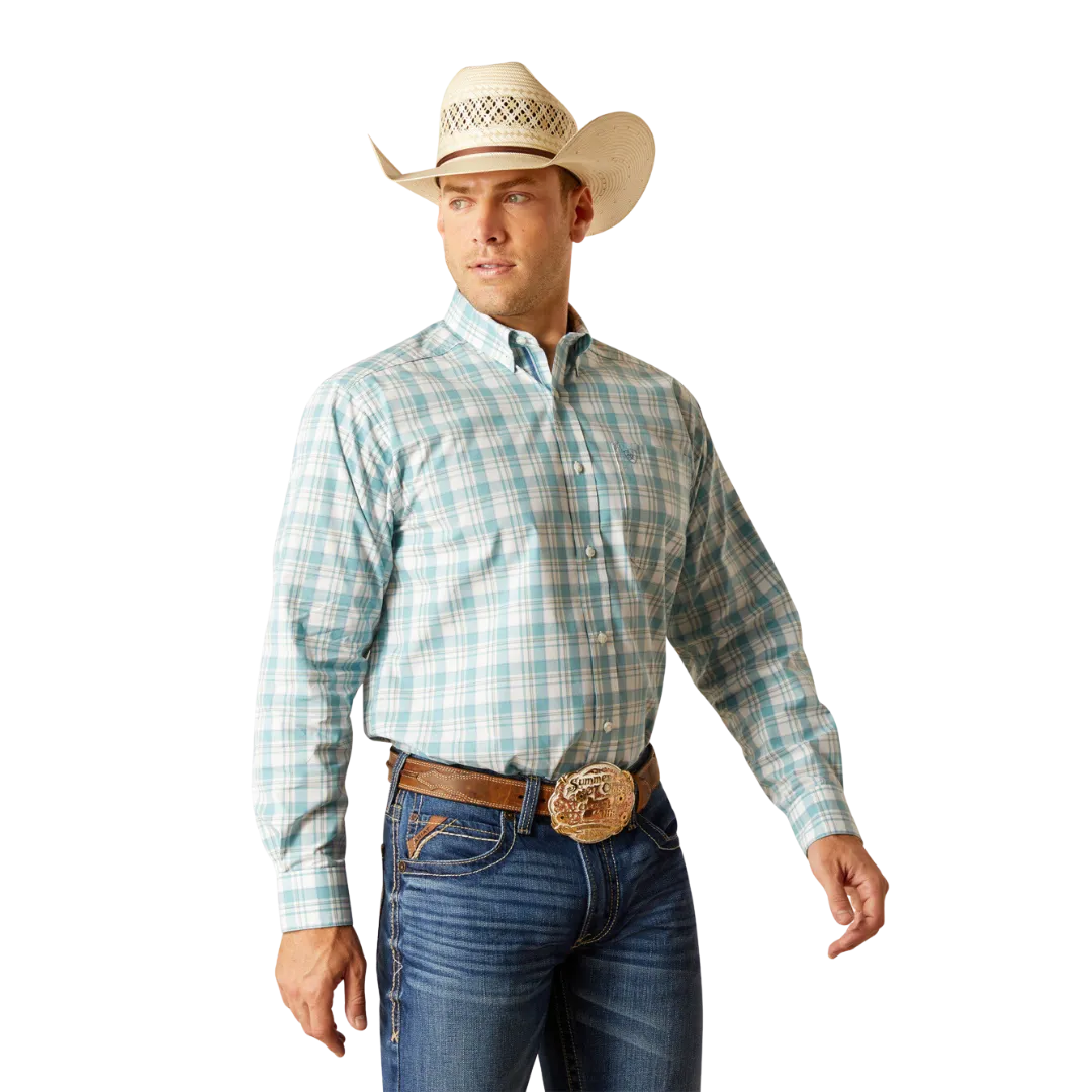 Ariat Men's Pro Edward Dark Blue Shirt