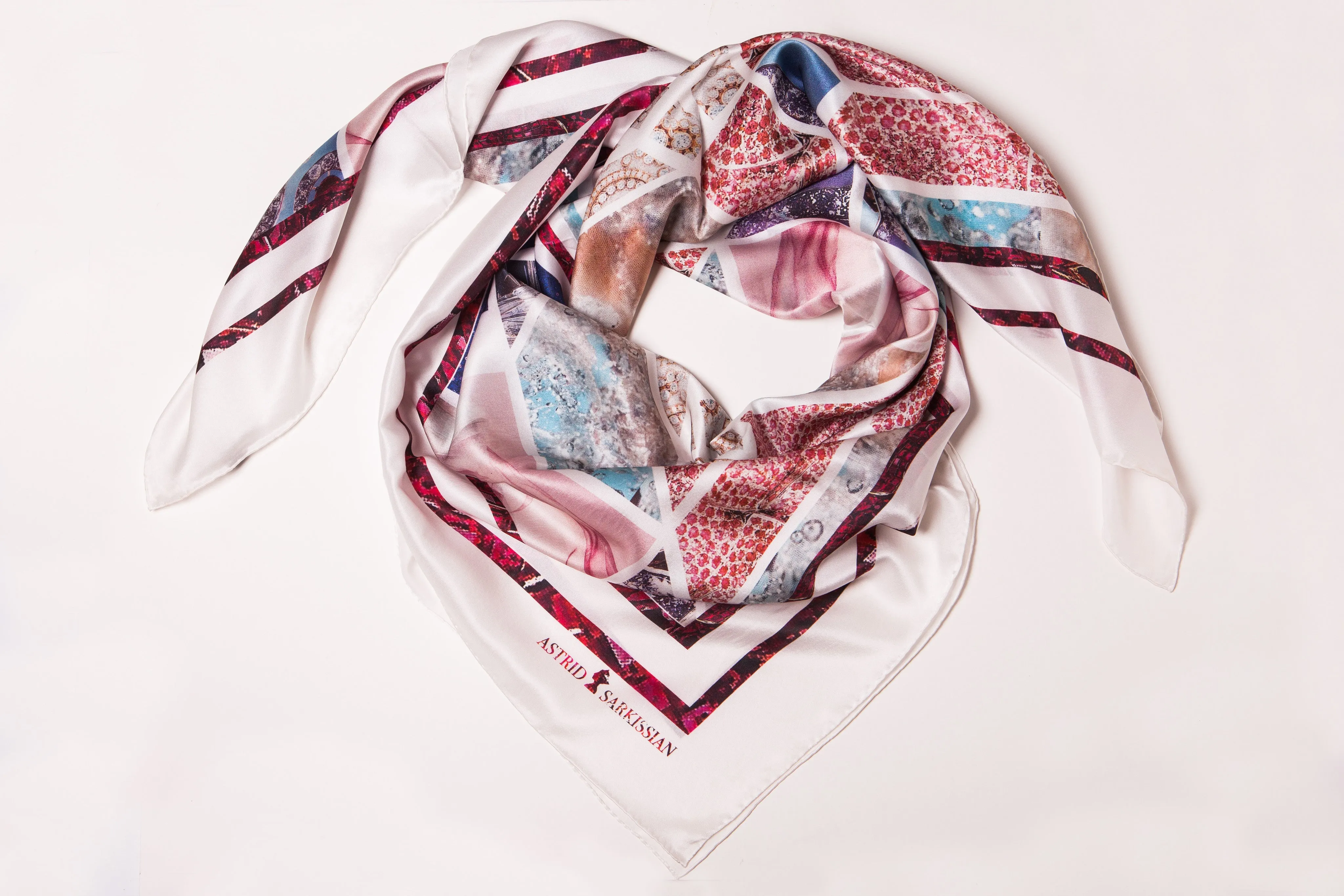 Baccarat Silk Scarf
