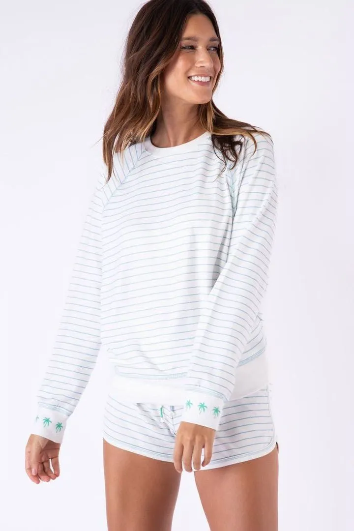 Beach More Worry Less Top - Ivory