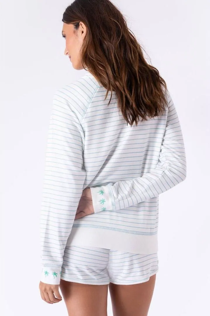 Beach More Worry Less Top - Ivory