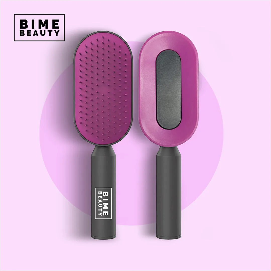 Best Sellers Bundle- Electric Eyelash Curler and Self Cleaning Hair Brush by BimeBeauty