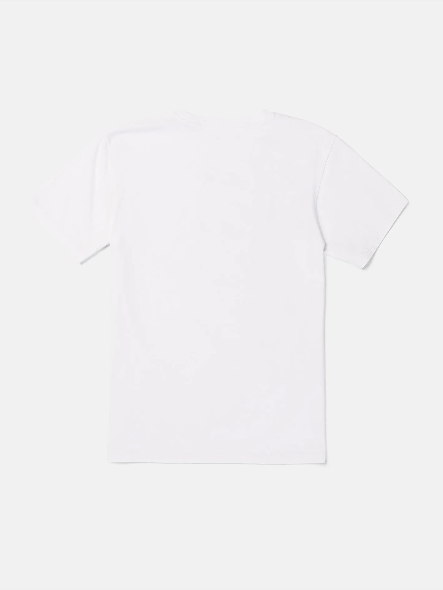 Big Boys Sticker Stamp Short Sleeve Tee - White