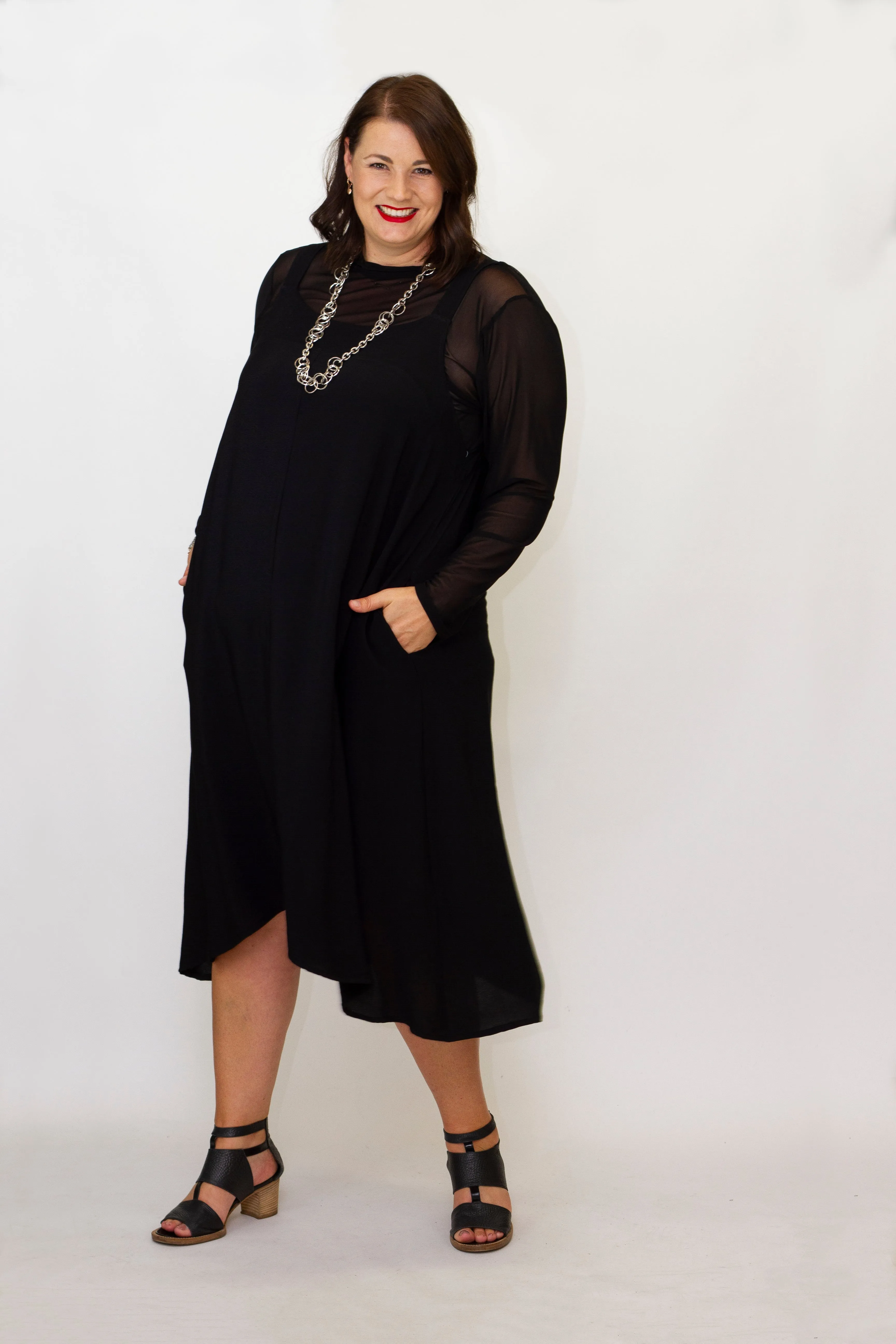 Bittermoon - T5021 Mesh Turtle Neck