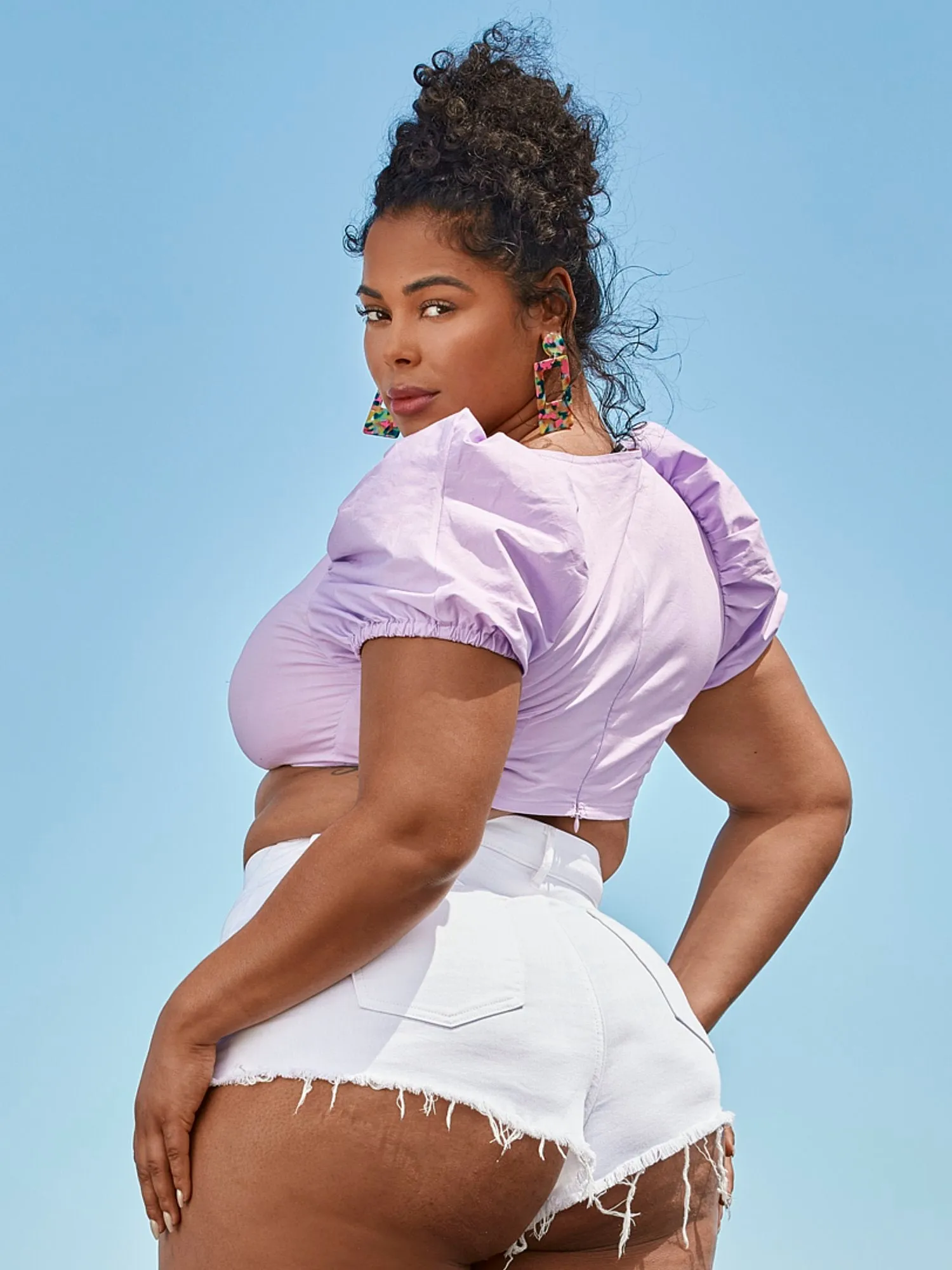 'Confidential' Crop Top - Tabria Majors X FTF