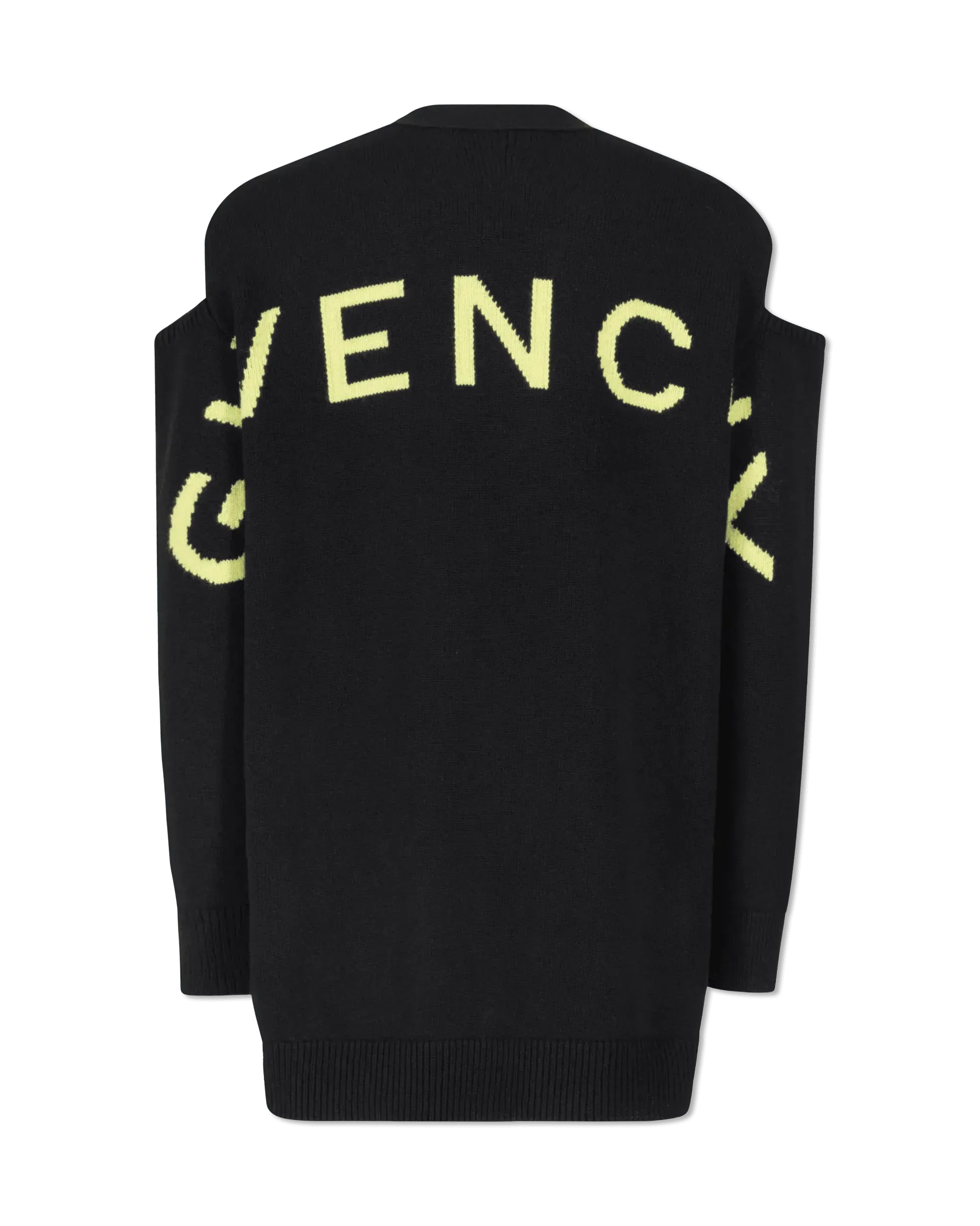 Cut Out Jacquard Cardigan