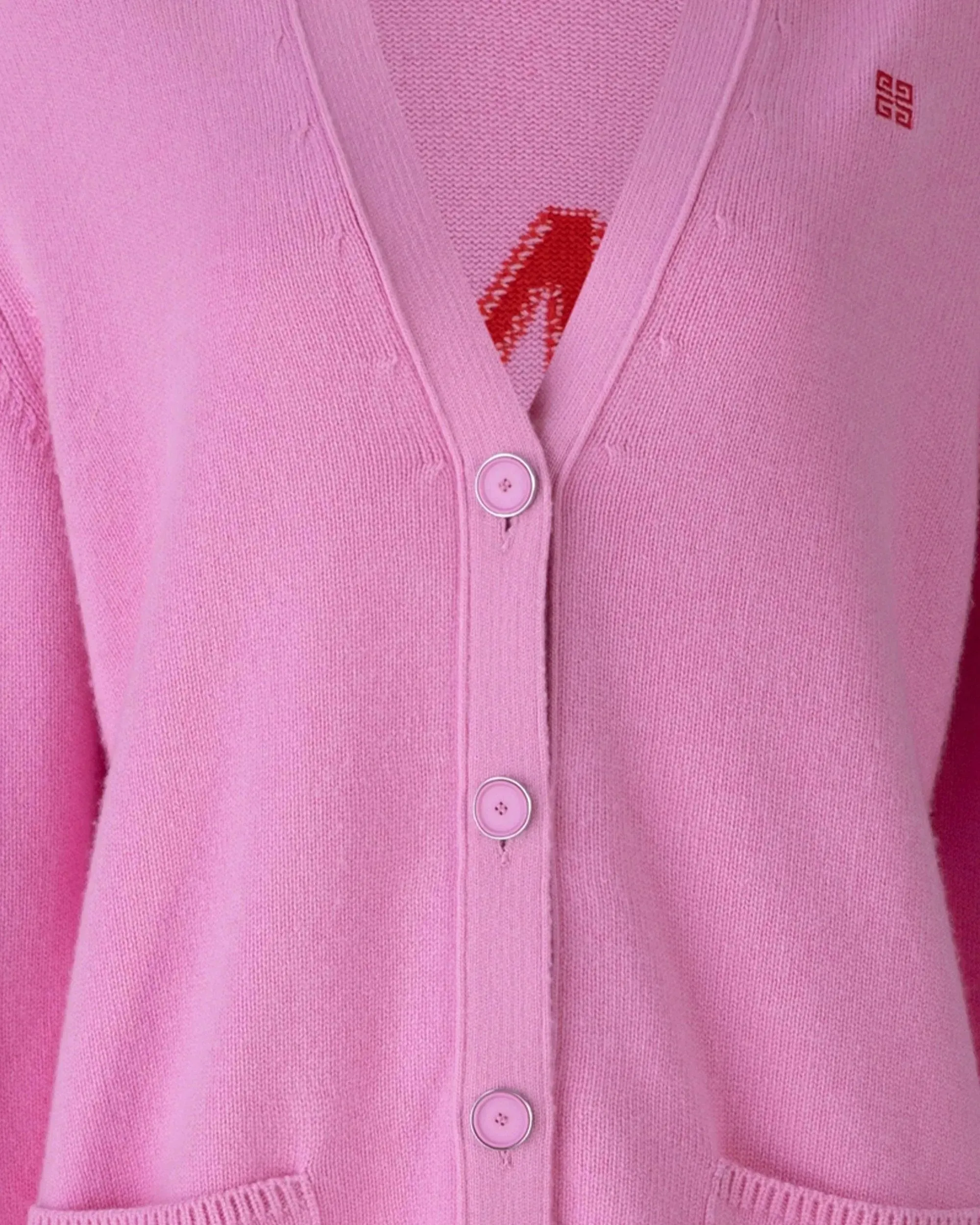 Cut Out Jacquard Cardigan