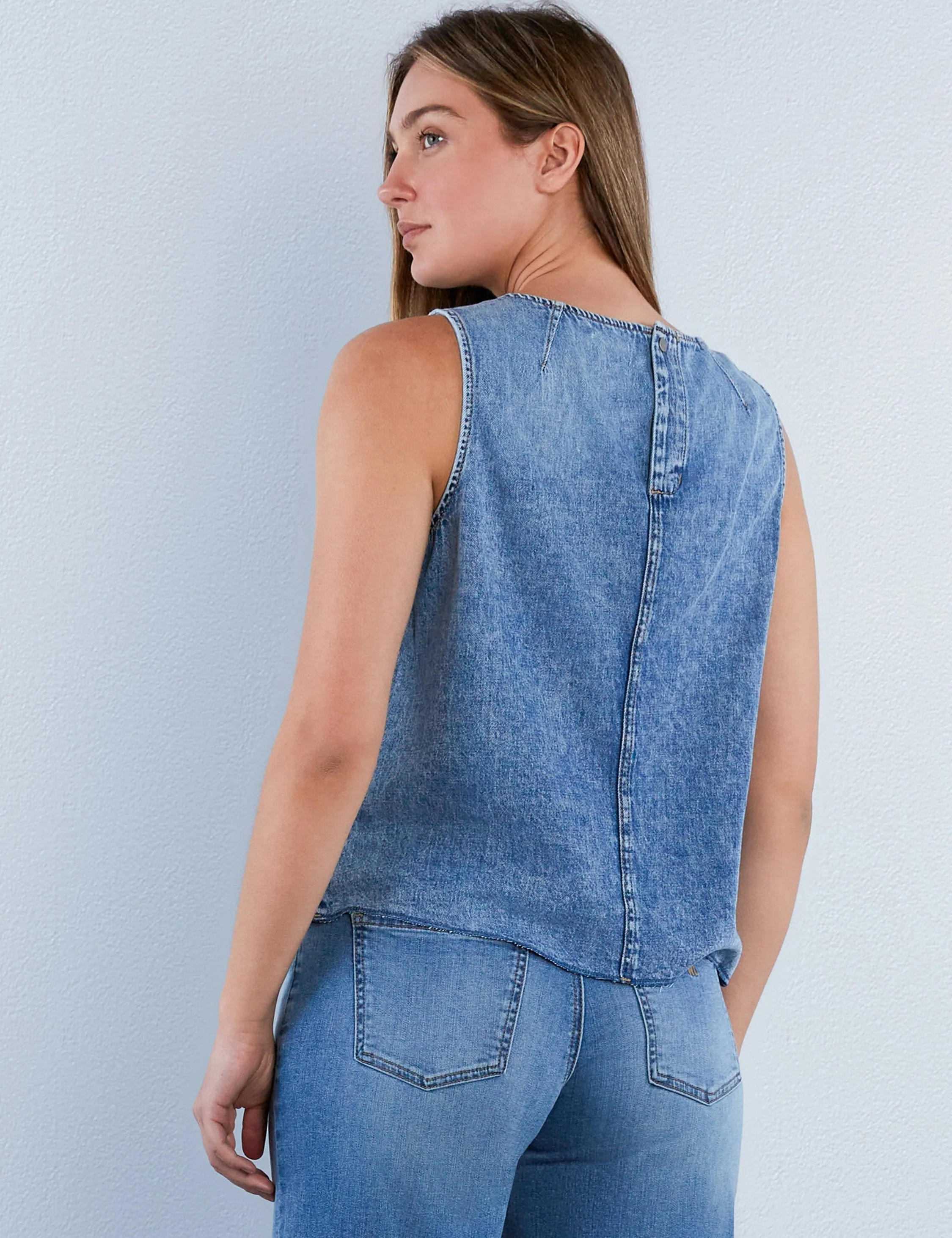 Denim Tank Top
