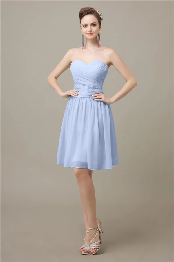 Elegant SweetHeart A-line Knee-Length Bridesmaid Dresses