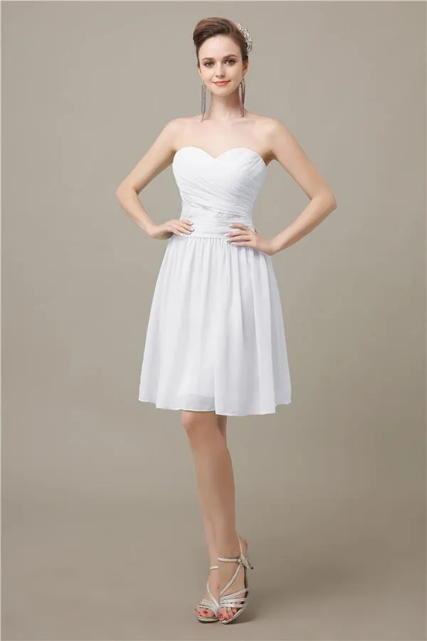 Elegant SweetHeart A-line Knee-Length Bridesmaid Dresses