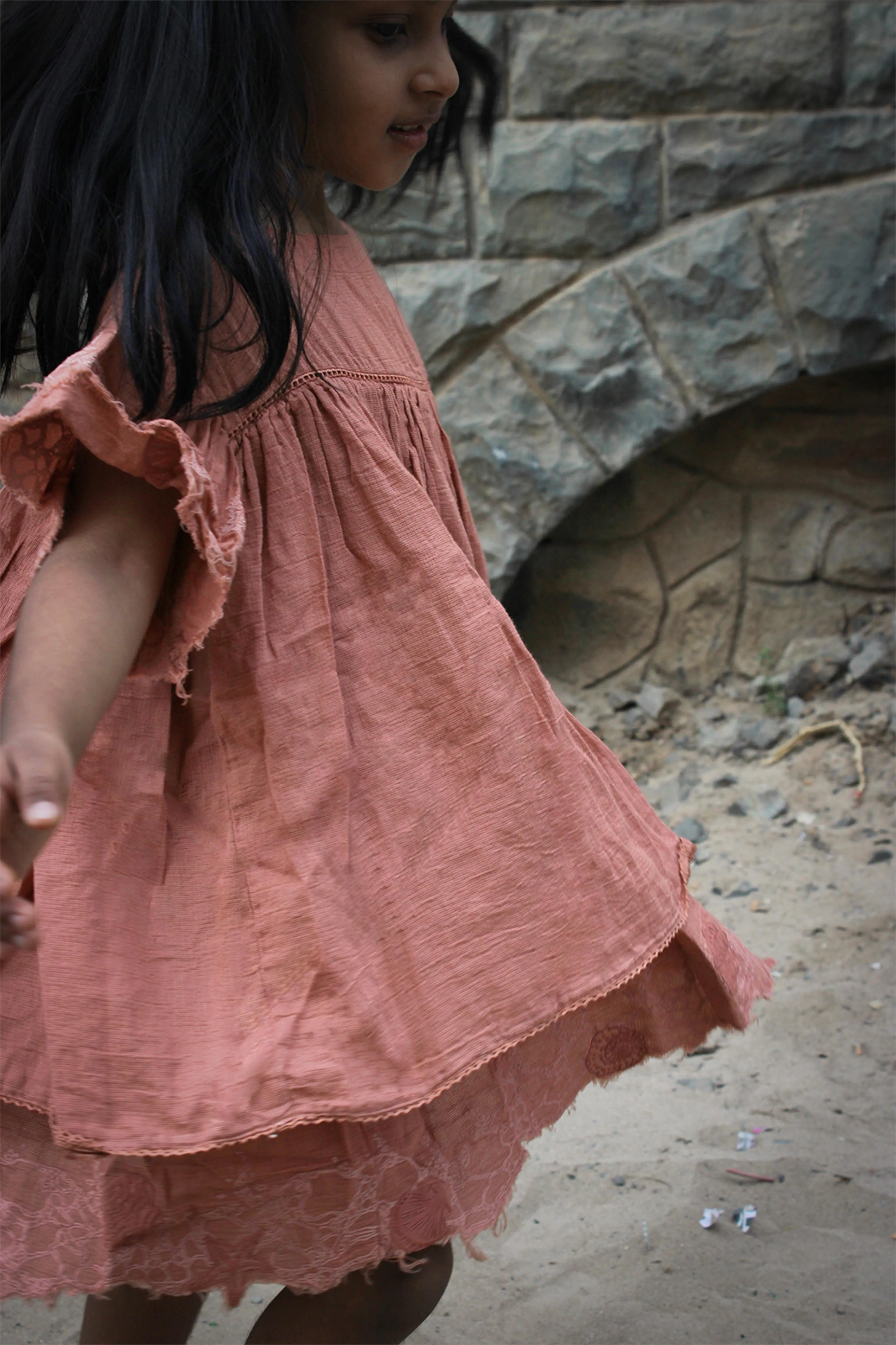 Flutter Dress | Blush