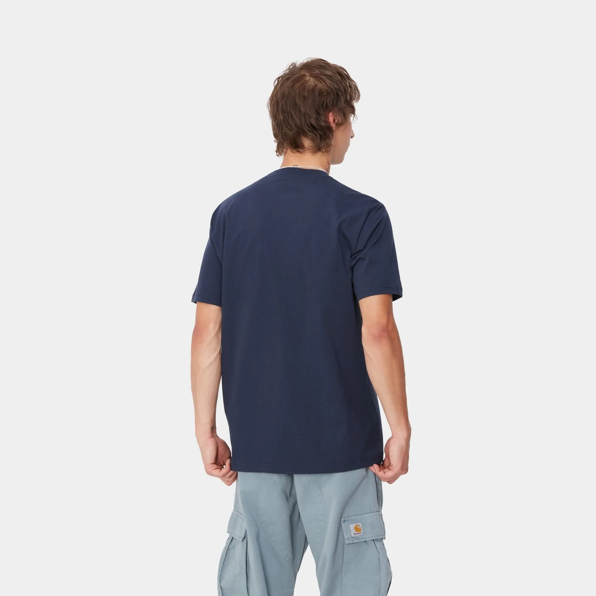 Fun Run T-Shirt | Air Force Blue / White