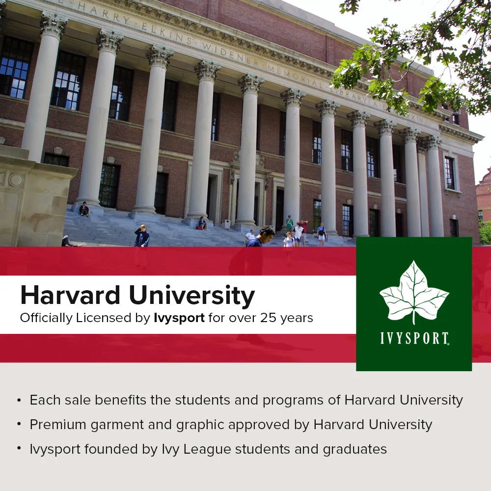 Harvard University Essential Crewneck Sweatshirt (Heather Grey)