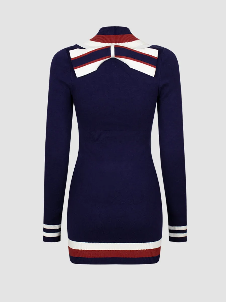 Hollow Sexy Knitted Dress