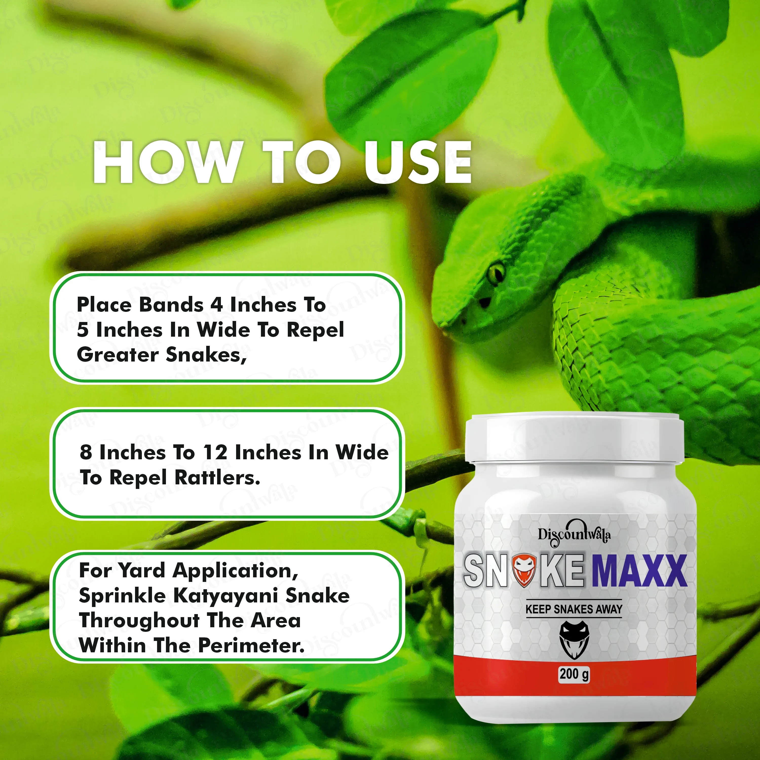 Hot Sale 50% Off-Drive Snake Powerful Repellent