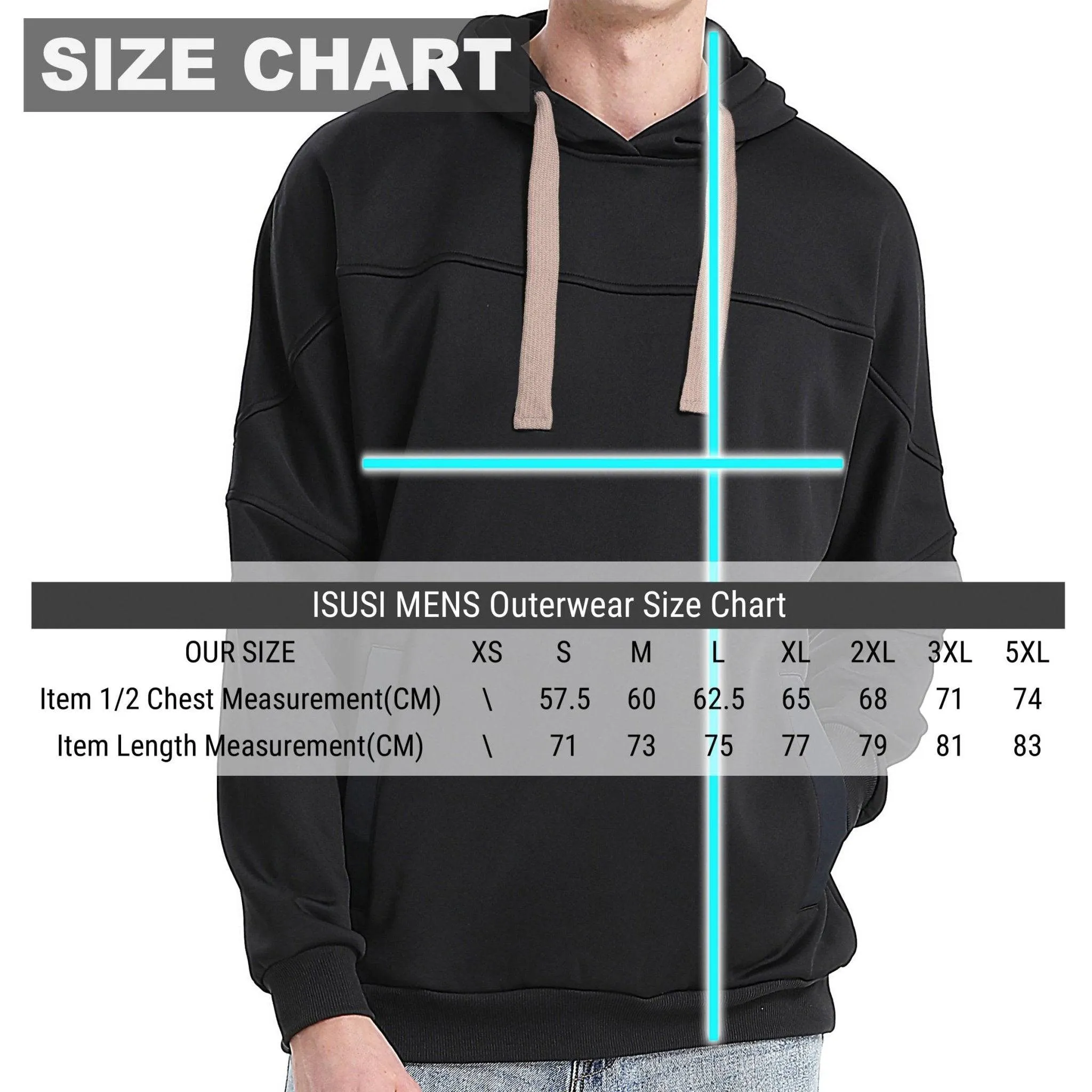 ISUSI Contrast Hoodie Jumper, 12 Colours