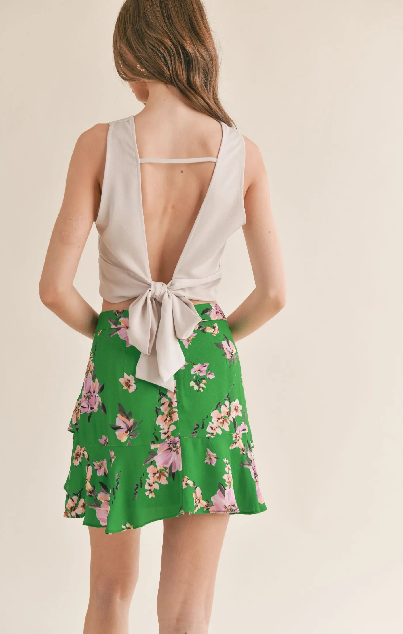 Jess Open Back Top