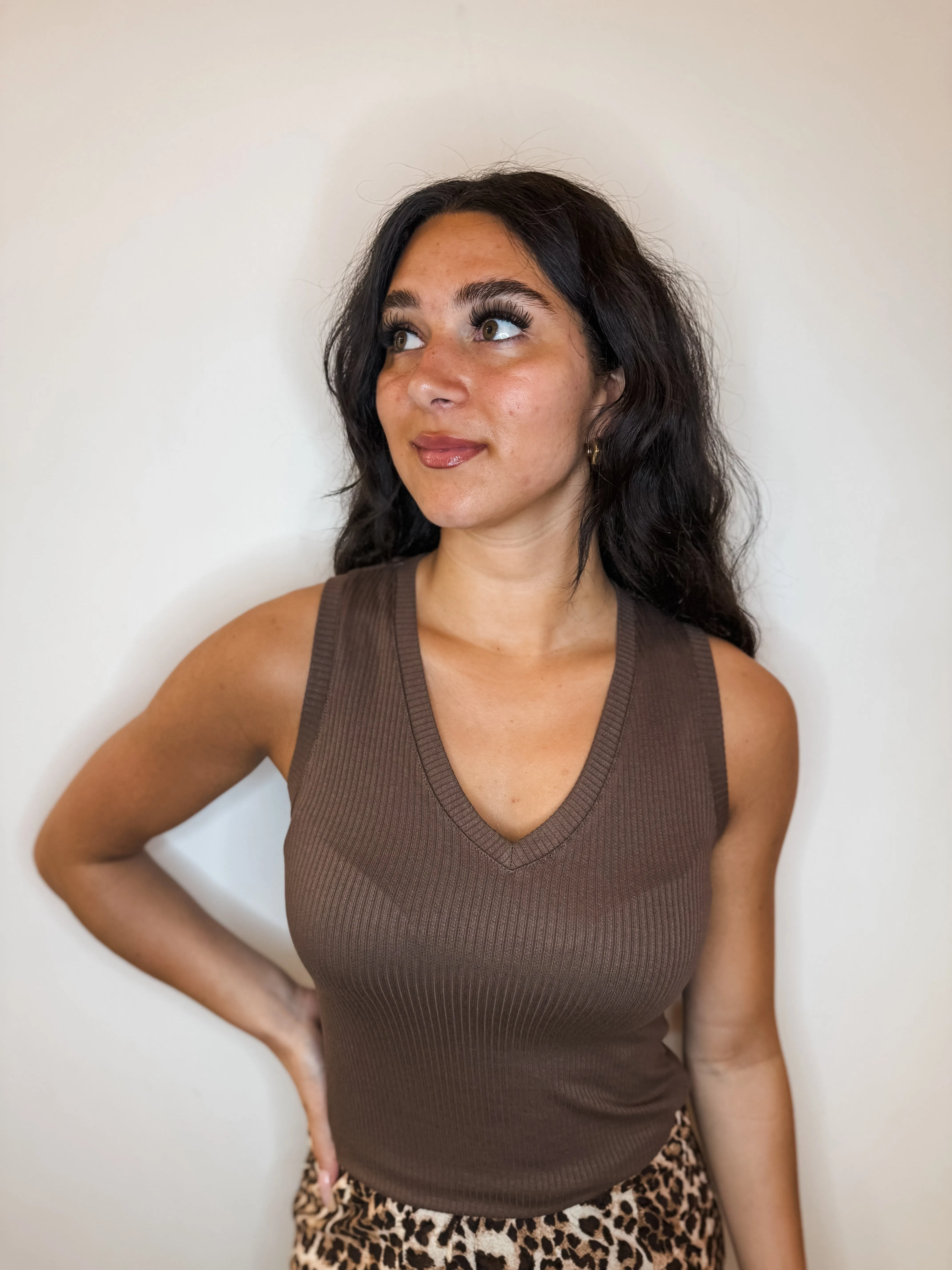 Joelle Tank - Brown