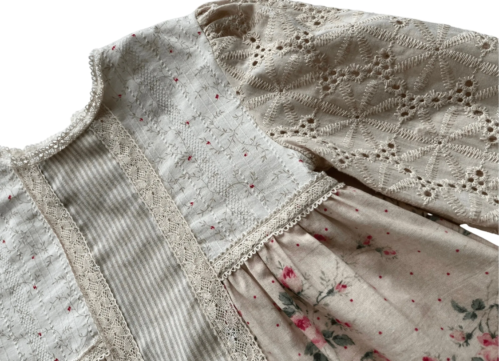 Long Line Peasant Dress