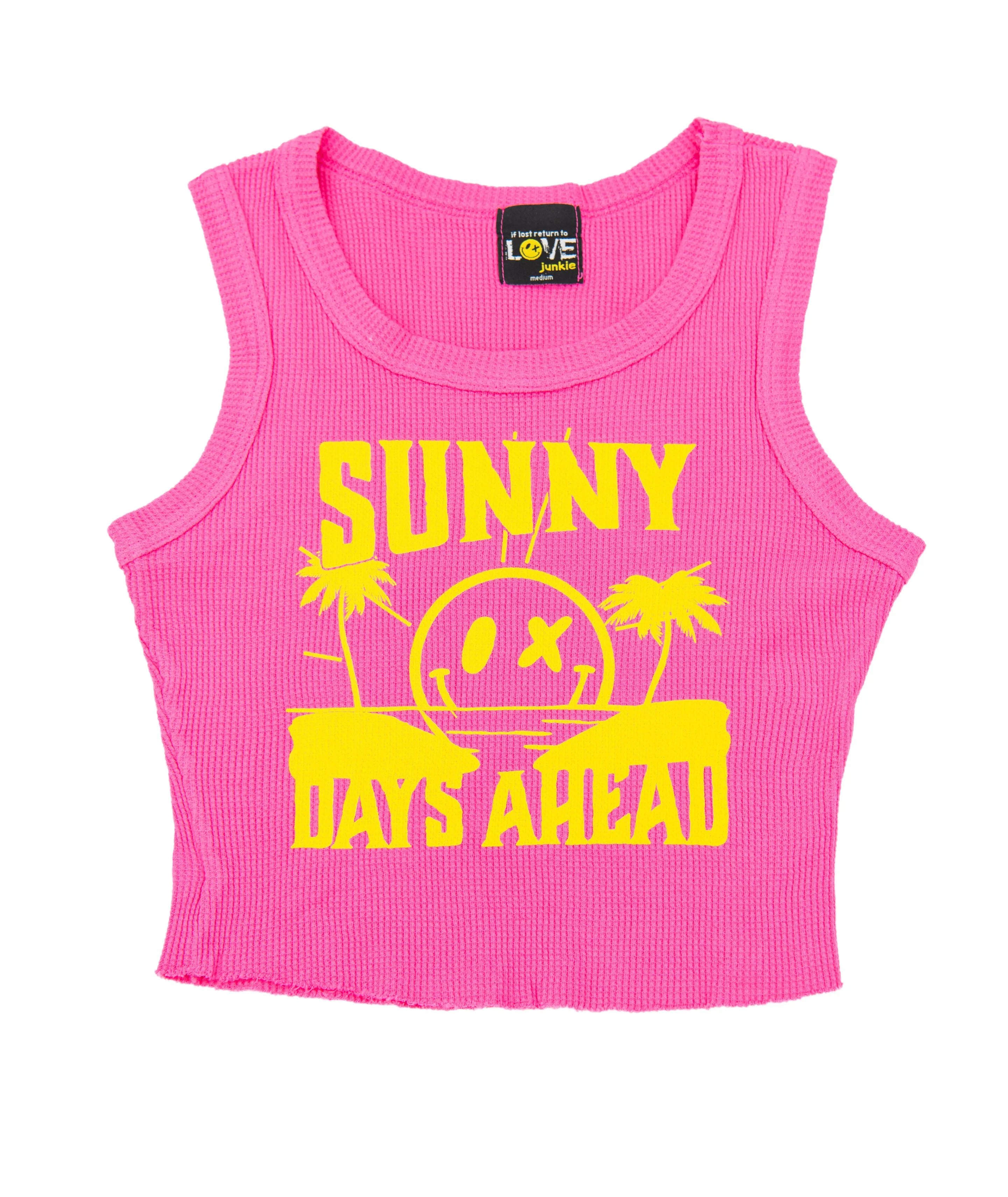 Love Junkie Girls Sunny Days Regular Tank