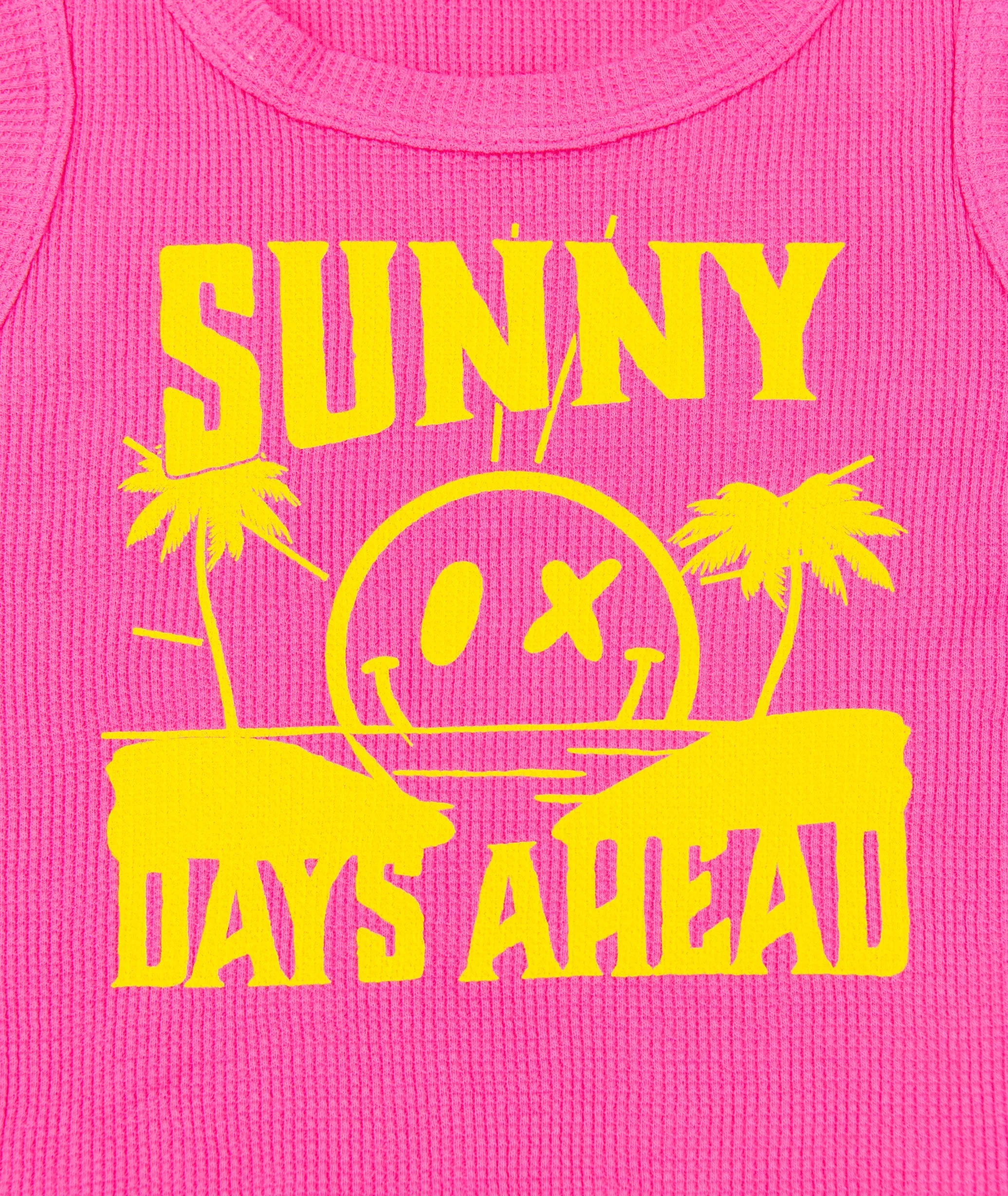 Love Junkie Girls Sunny Days Regular Tank