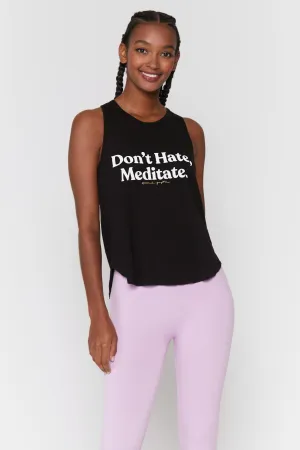 Meditate Twist Back Tank