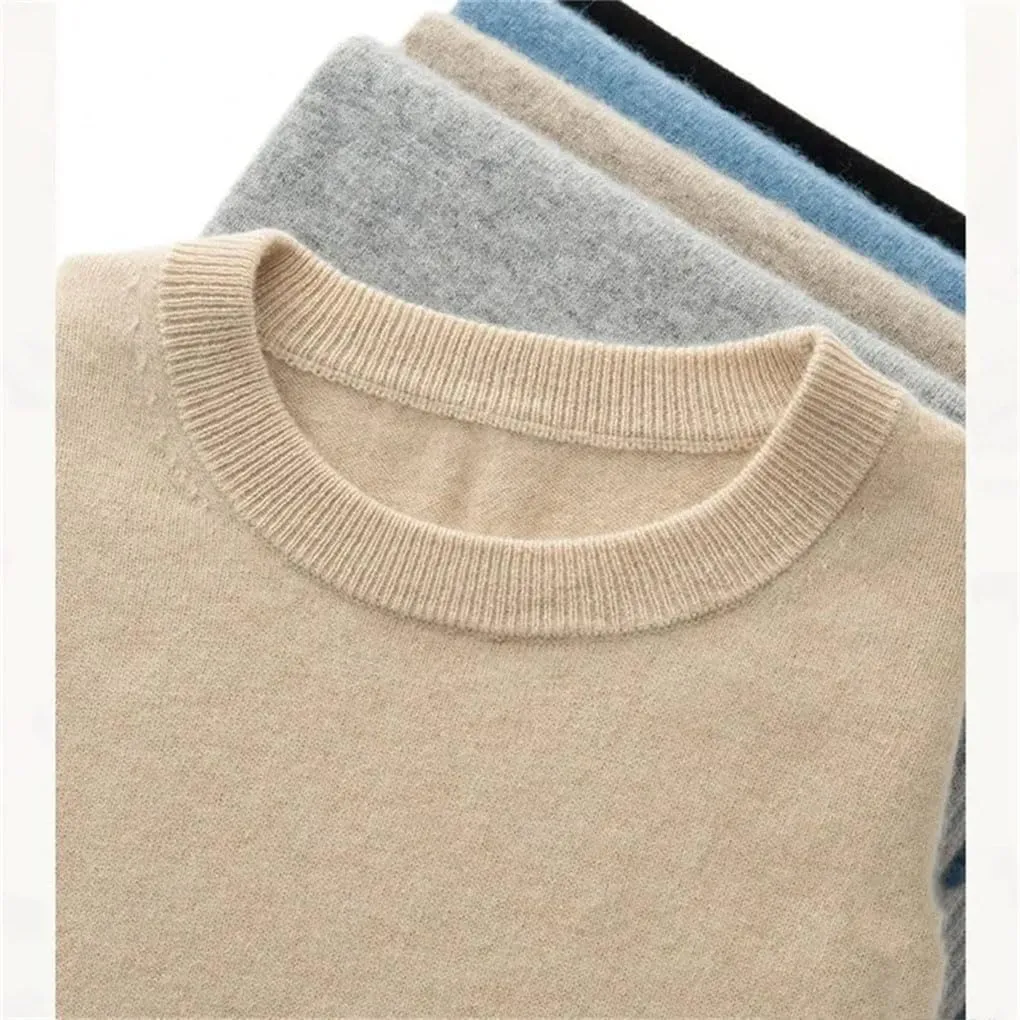 Mens Merino Wool T-Shirt Solid Basic Shirts Breathable Quick Dry Short Sleeve Tees Tops