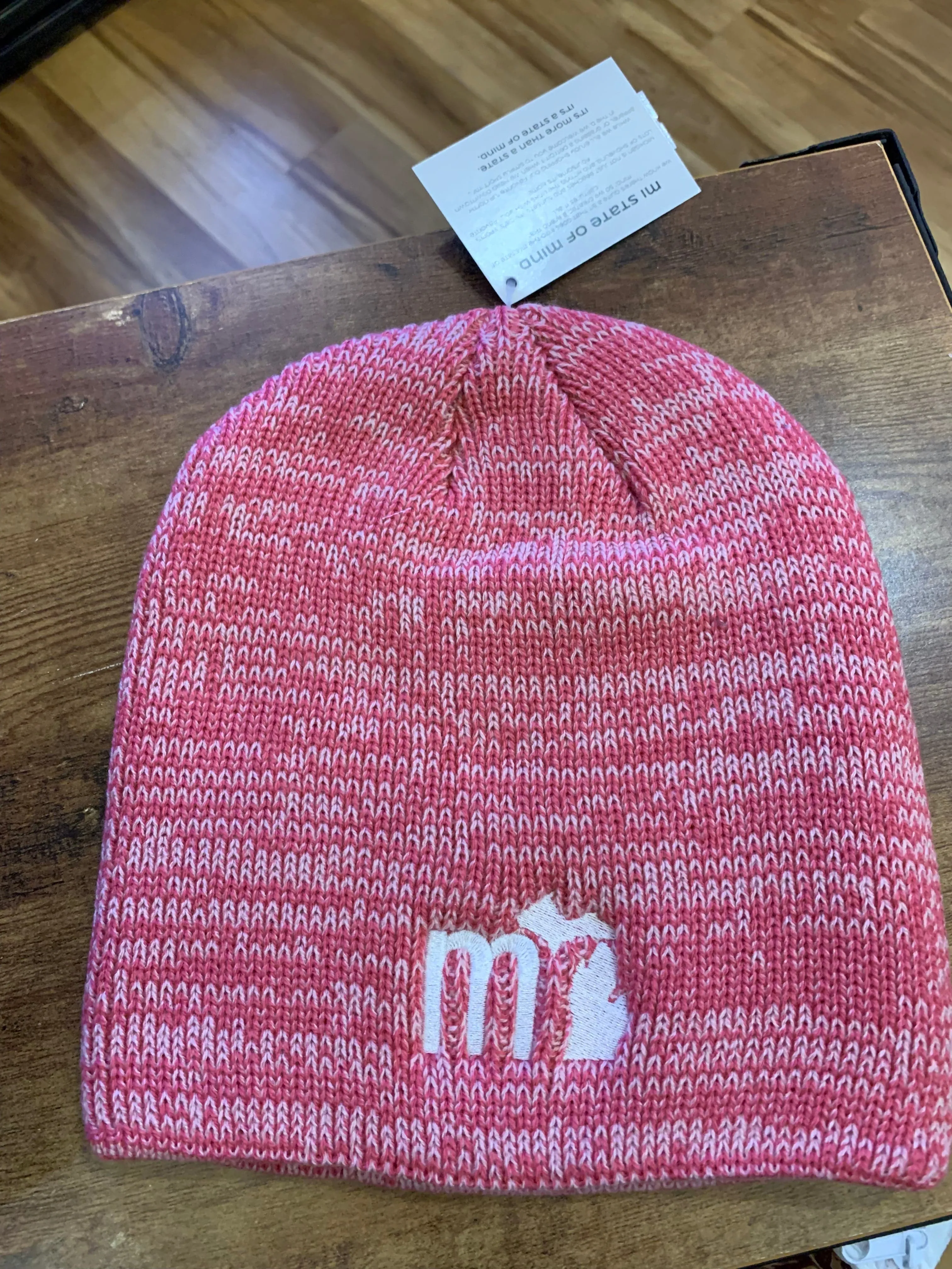 mi Heathered Knit Beanie