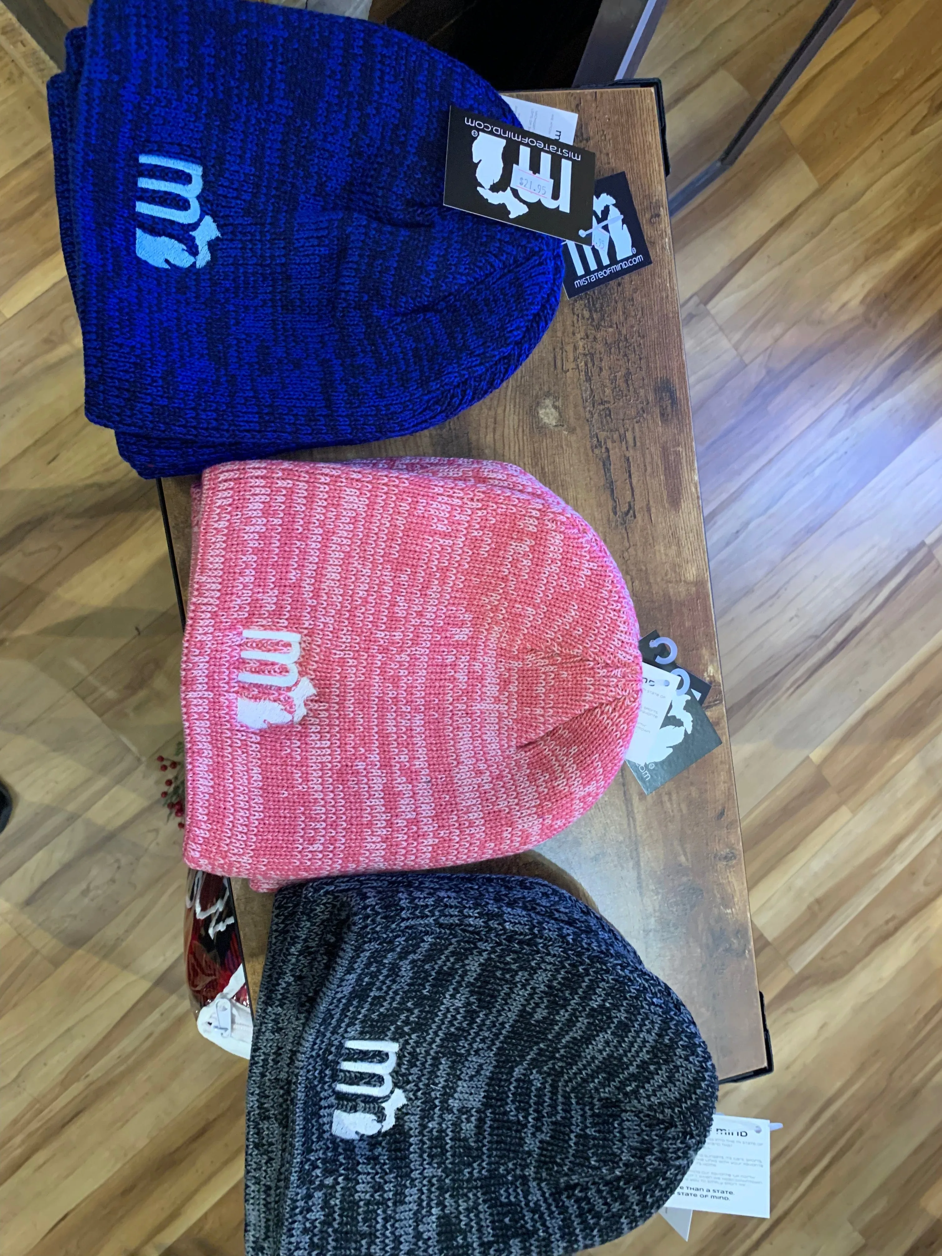 mi Heathered Knit Beanie