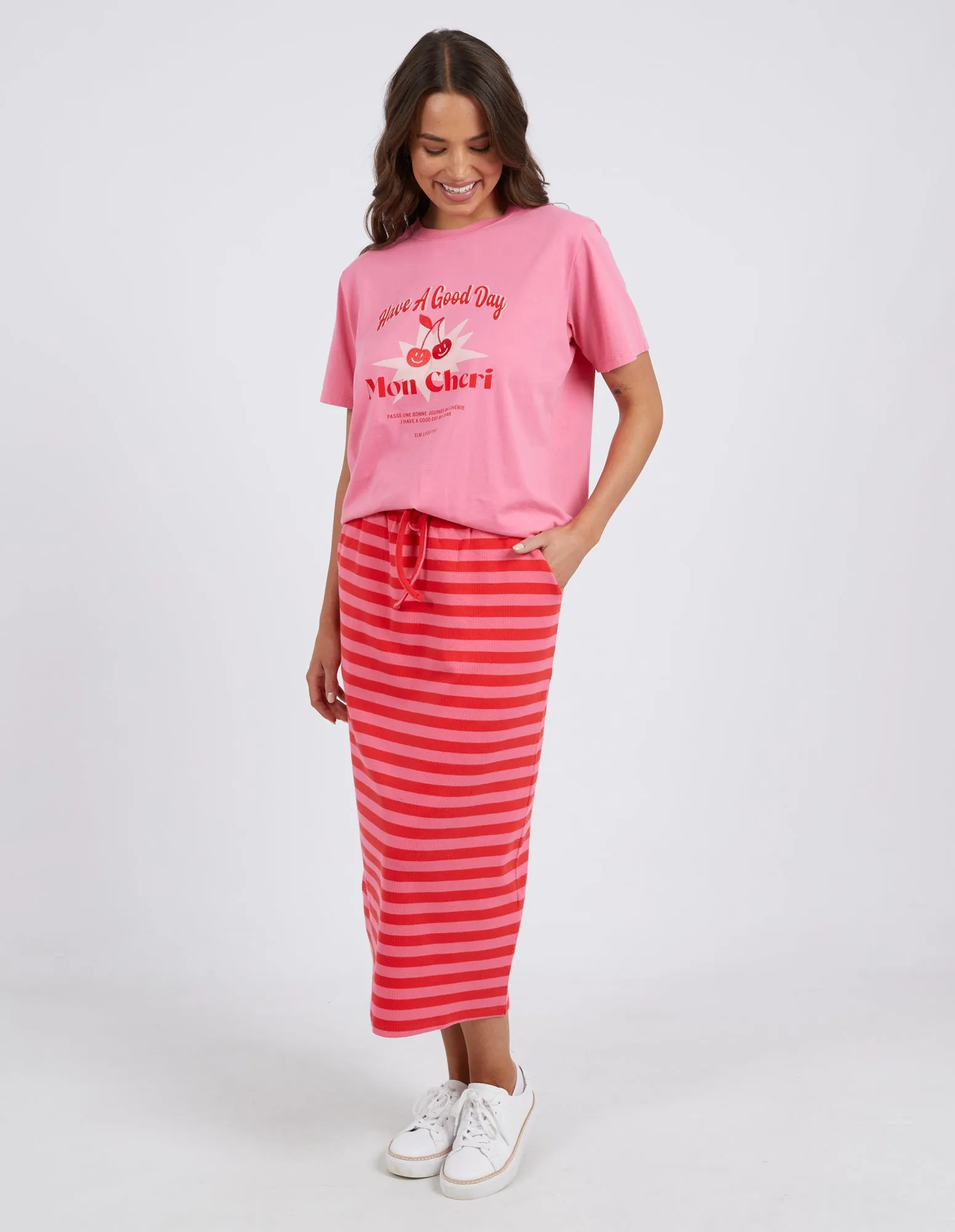 Mon Cheri Tee Pink Lemonade