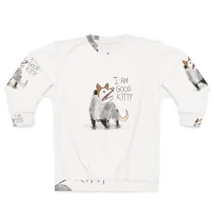 "Good Kitty" Cat Design Sweatshirt