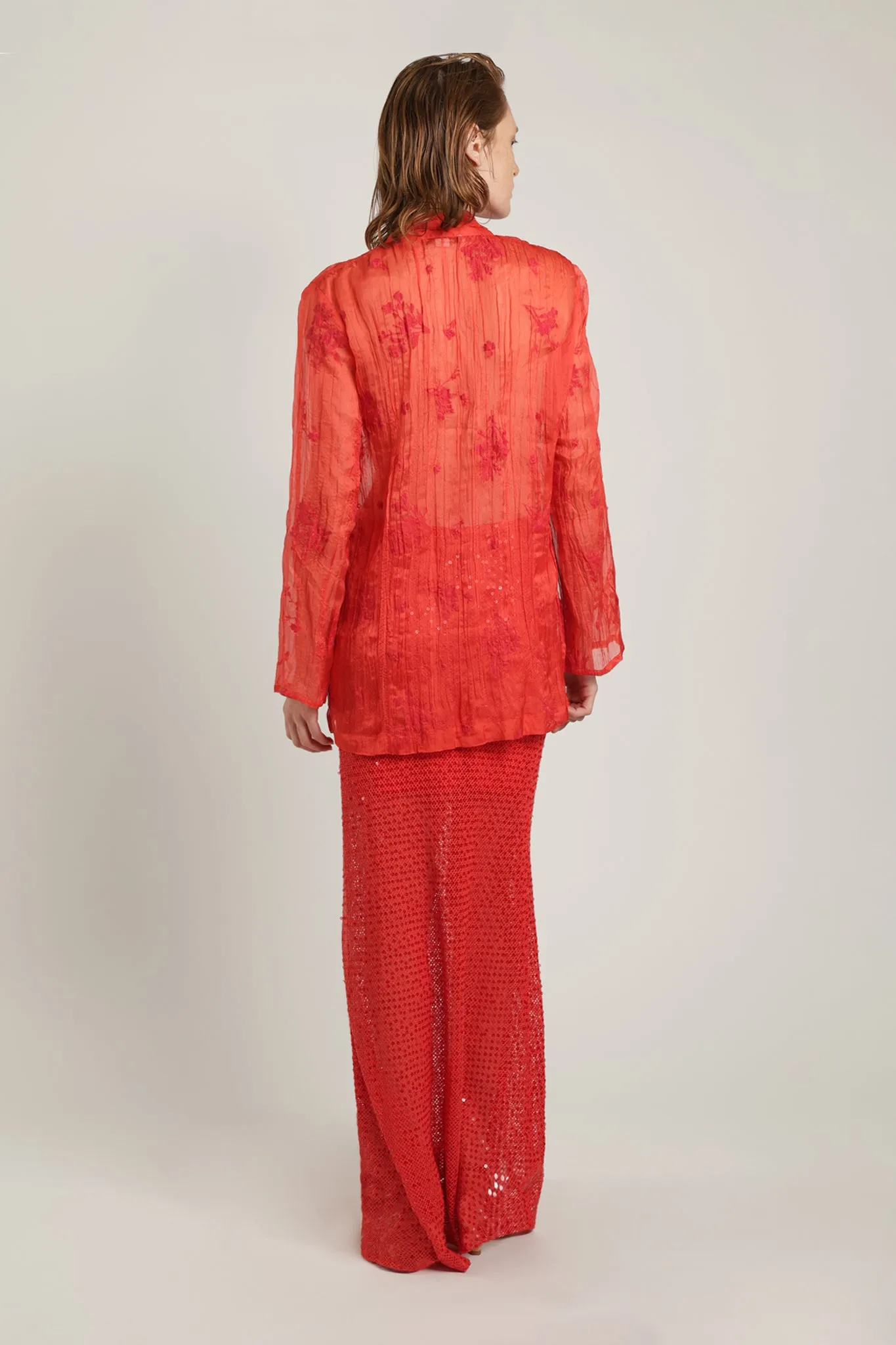 SABINA MUSAYEV Dahlia Top - Poppy Red