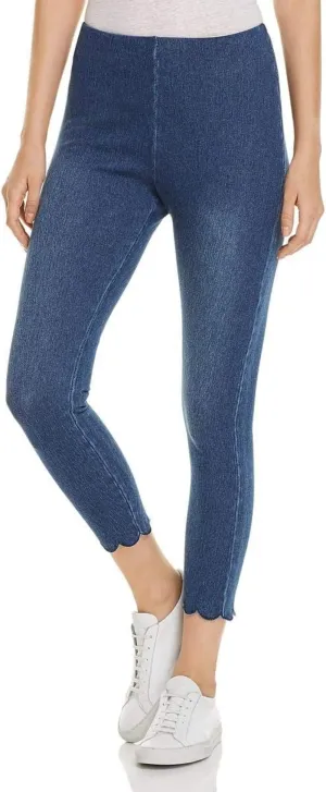 Scallop Edge Ankle Pant