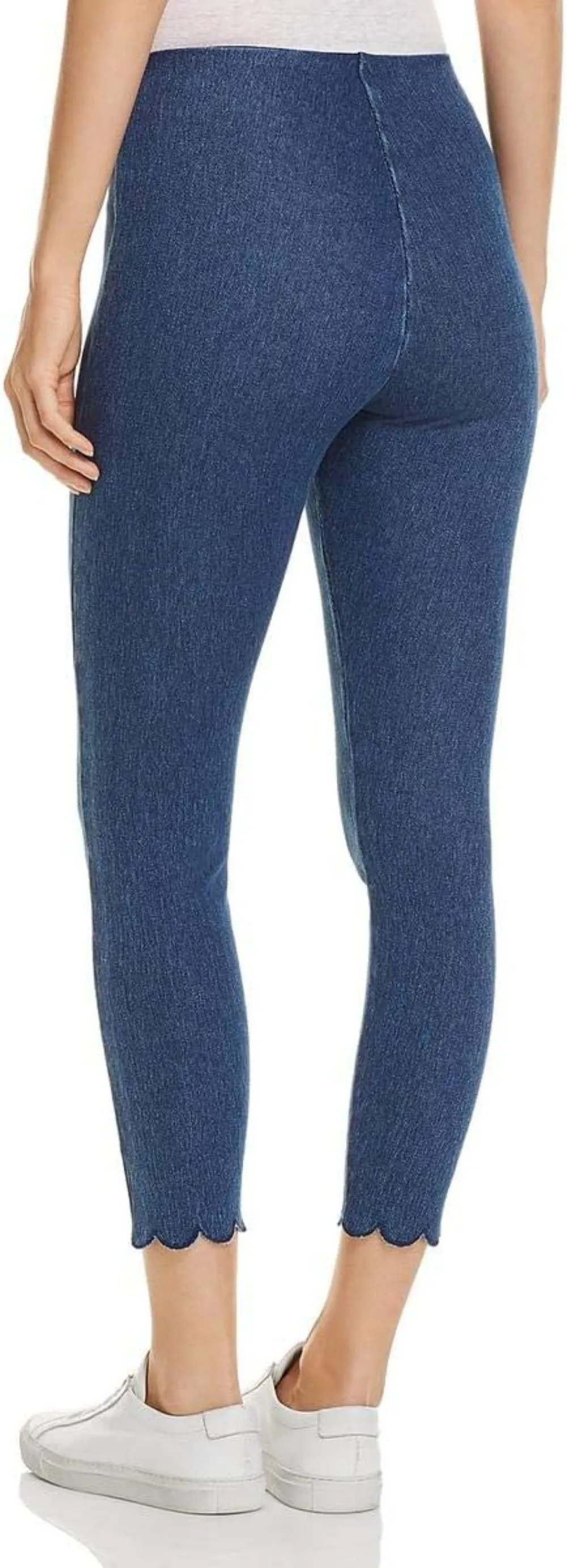 Scallop Edge Ankle Pant