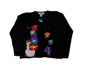 Snow Gifts-Small Christmas Sweater
