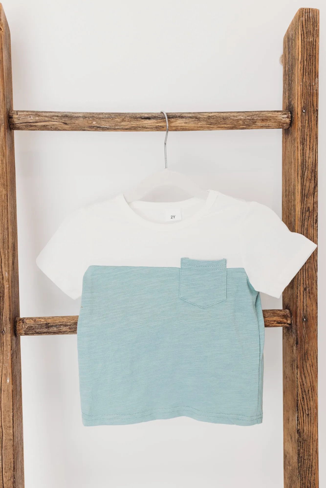 Toddler Colorblock Tee | Mint