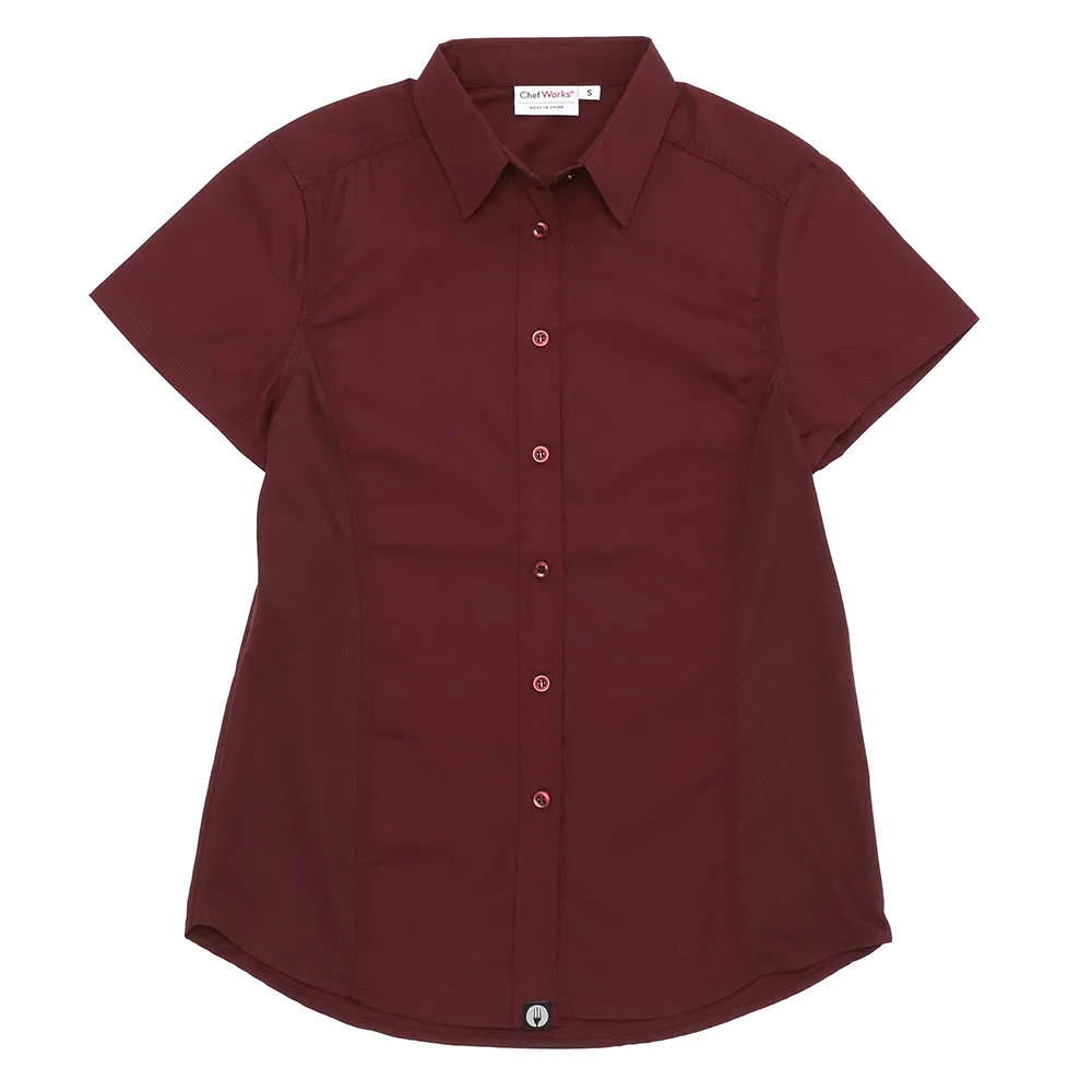 WOMEN UNIVERSAL SHIRT - Merlot